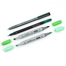 COPIC CIAO DOODLE PACKS: GREEN (4 LÁPICES)