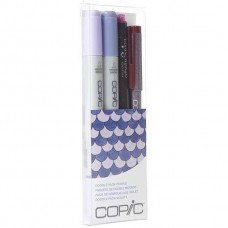 COPIC CIAO DOODLE PACKS: PURPLE (4 LÁPICES)