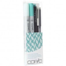 COPIC CIAO DOODLE PACKS: TURQUOISE (4 LÁPICES)