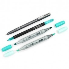 COPIC CIAO DOODLE PACKS: TURQUOISE (4 LÁPICES)