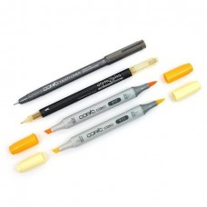 COPIC CIAO DOODLE PACKS: YELLOW (4 LÁPICES)