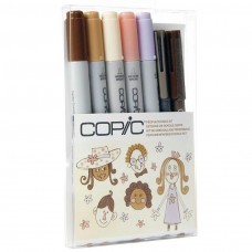 COPIC CIAO SET 6 - BRIGHTS