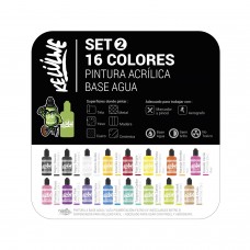 Set Kelulwue 16 Colores 2