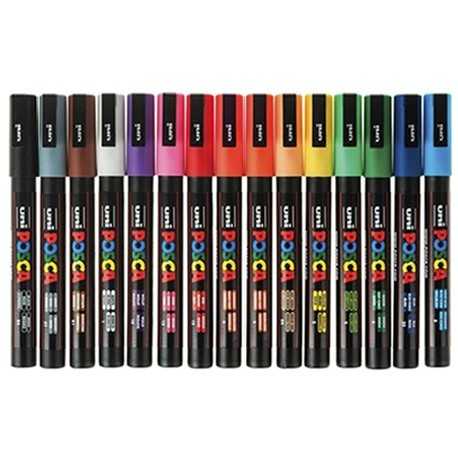 Set Posca 3M 16 colores