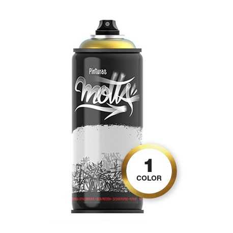 Spray Motta Metálico Dorado 400 ML