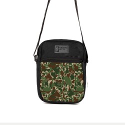 Shoulder bag - Cap Camo parche gris