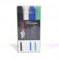 Set 4 Colores Motta Markers 7MM