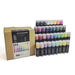 Set Pintura Acrílica Cremosa Kelulwue 36 Colores Full Gama Set Pintura Acrílica Cremosa Kelulwue 36 Colores Full Gama