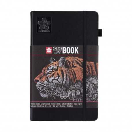 Sketck Book Negro 9x14 cm