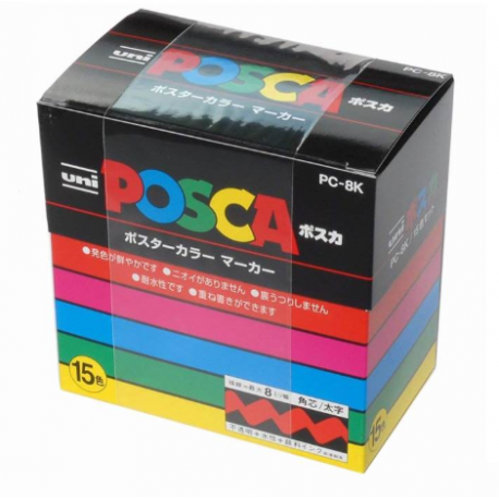 Poscca 8K 15COLORES