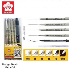 Set Manga Pigma Micron